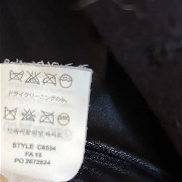 J. Crew Women's Dark Blue Peacoat with Gold Buttons - Picture 14 of 14